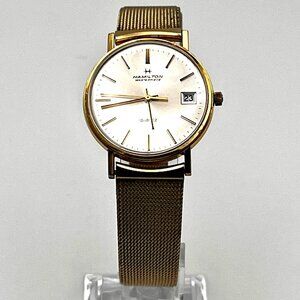 Vintage Hamilton Mens Watch1960's Masterpiece 10K Gold Filled 33mm Dress Working